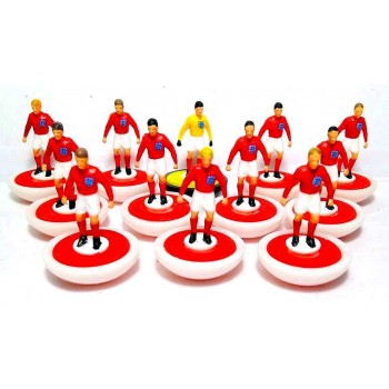 Subbuteo Andrew Table Soccer England 1966 World Cup Winners on Classic Lightweight bases